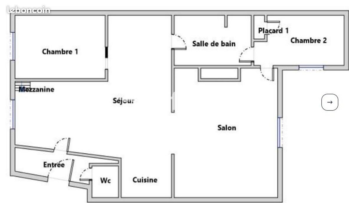Appartement 5 pièces 90 m² (image 19)