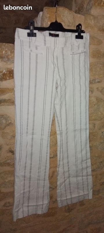 Pantalon large femme (image 1)