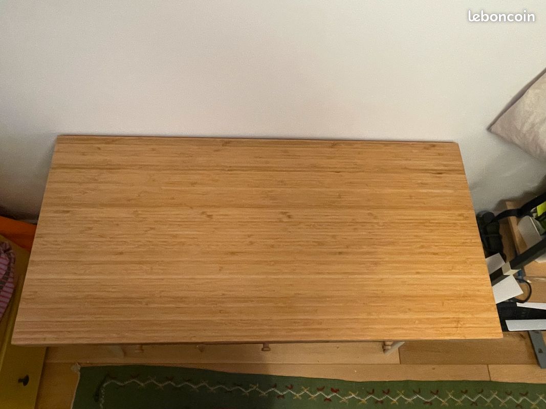 Bureau en bambou IKEA LILLASEN (image 2)