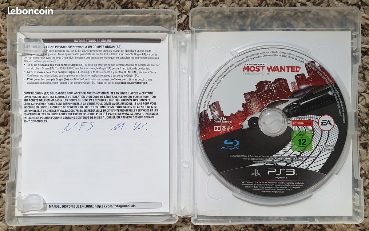 Jeu PS3 - Need For Speed Most Wanted (image 2)