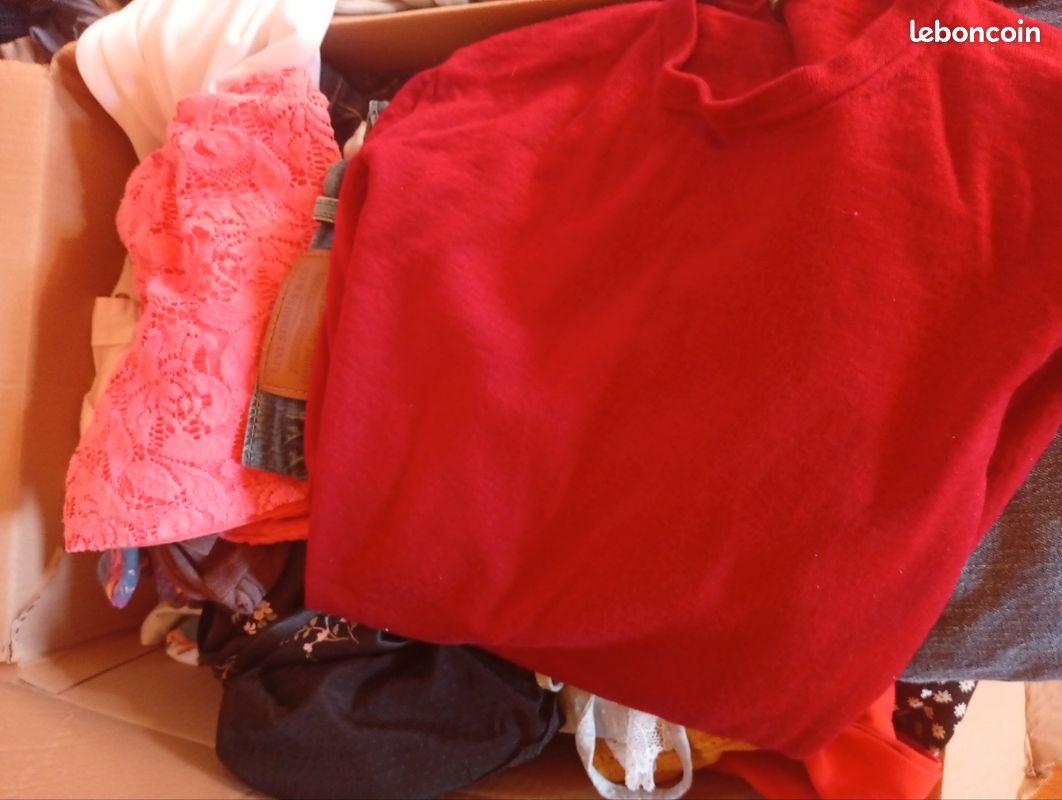 Lot vêtement femme homme enfant du xxs au xxxl (image 1)