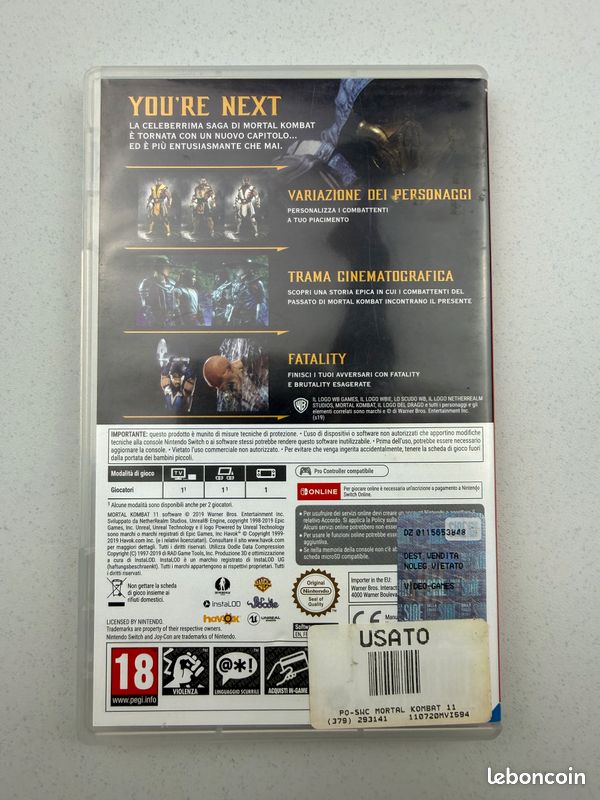 Mortal Kombat 11 Switch (image 2)