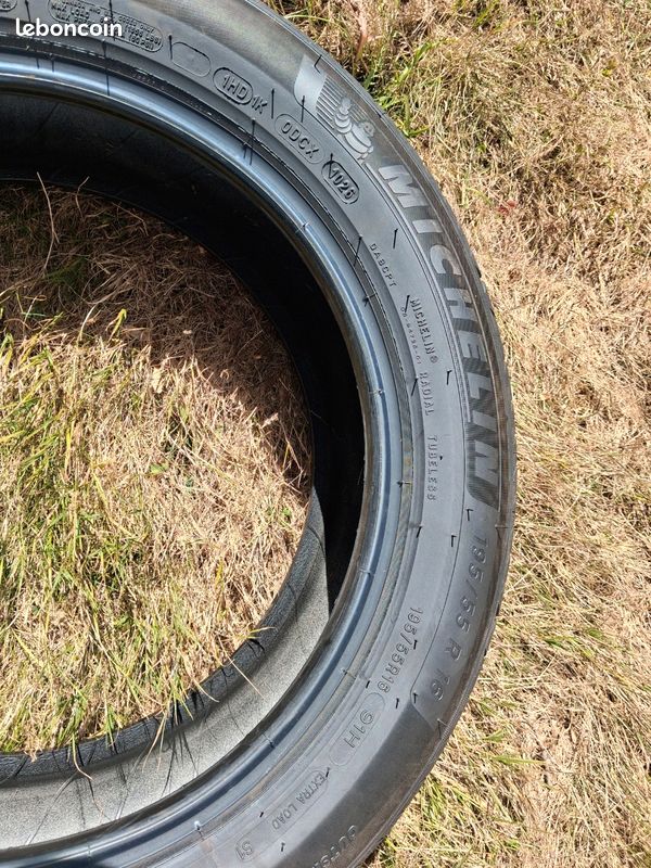 4 pneus Michelin 195/55 16 (image 2)