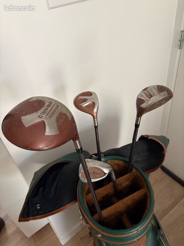 Bois 3 TaylorMade Titanium Bubble S-90 Plus – Droitier, Graphite, 43 Pouces