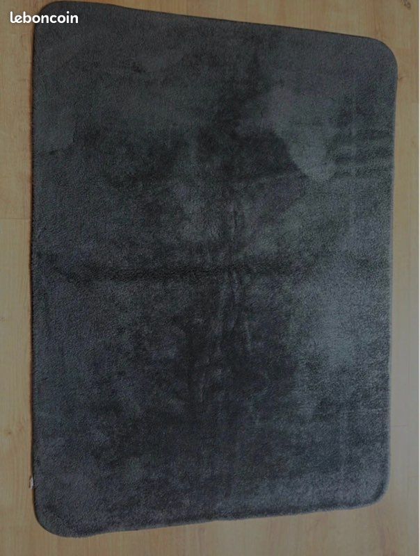 Tapis gris foncé antidérapant (image 2)