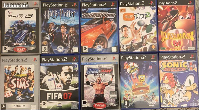 LOT 32 JEUX PS2 PlayStation EUR 59,00 - FR