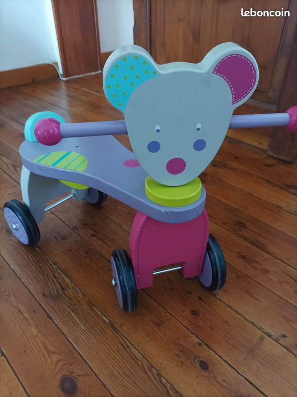 Porteur souris Moulin Roty Équipement bébé