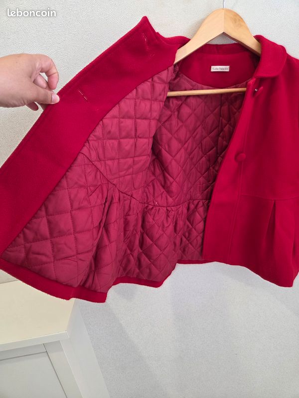 Manteau rouge Lola Palacios 8 ans (image 6)