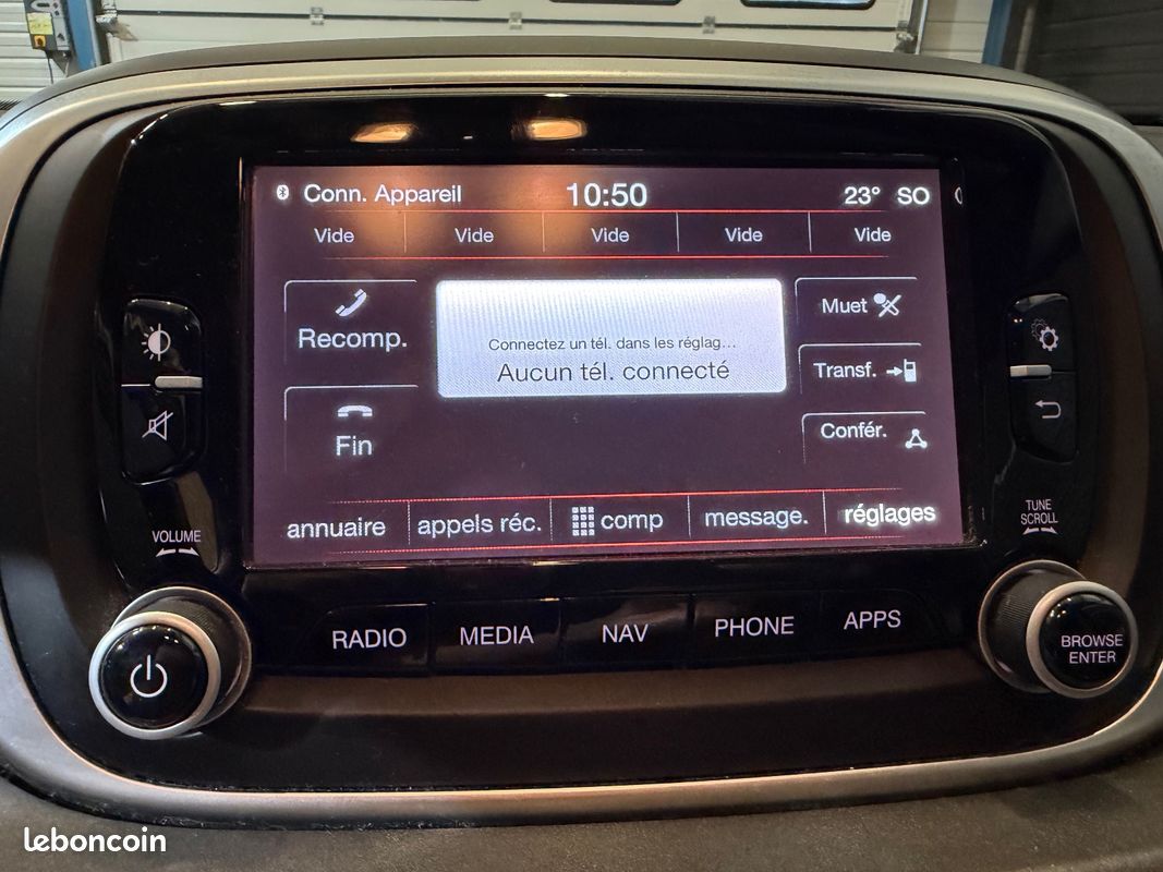 FIAT 500X 1.4 MultiAir 140 ch DCT Cross+ / CUIR / U CONNECT / VOLANT CHAUFFANT / SIEGES CHAUFFANTS (image 23)