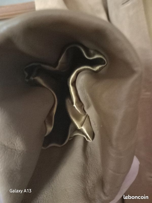 Manteau cuir daim (image 7)