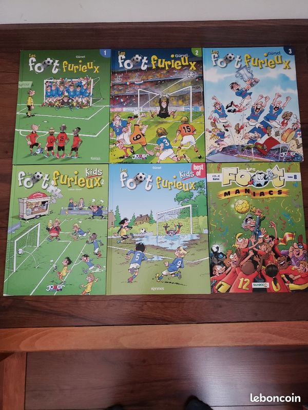 BD scoubidou prof titeuf légendaires footfurieux mythics (image 1)