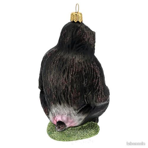 Mandrill décoration sapin Noël verre soufflé (image 4)