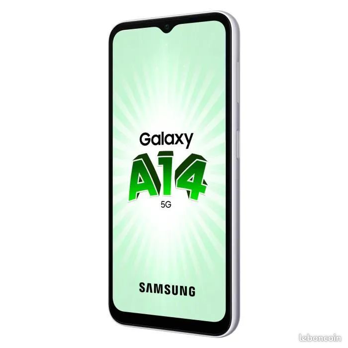 SAMSUNG Galaxy A14 5G Argent 128 Go Téléphone débloqué, opérateur Android (image 2)