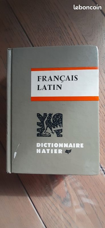 Dictionnaire français latin (image 1)