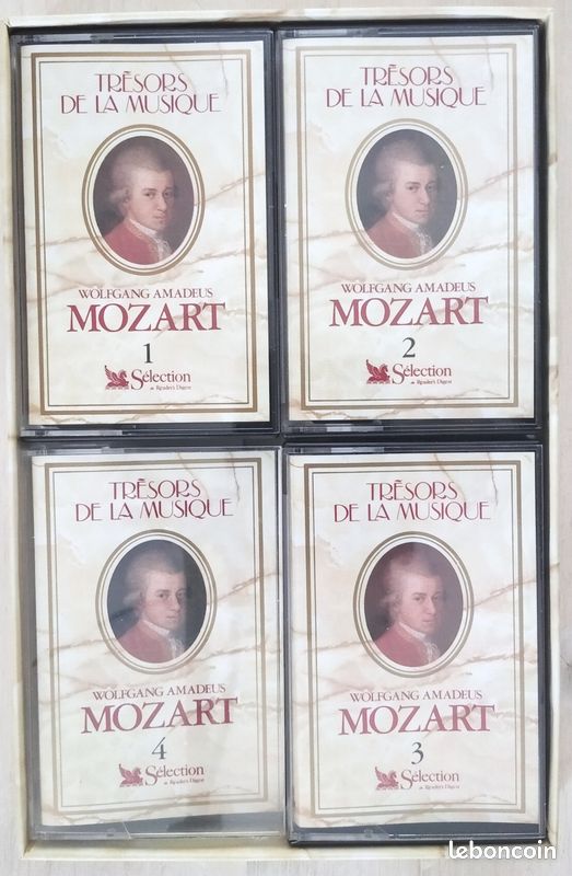Mozart : Coffret 4 cassettes audio (image 2)