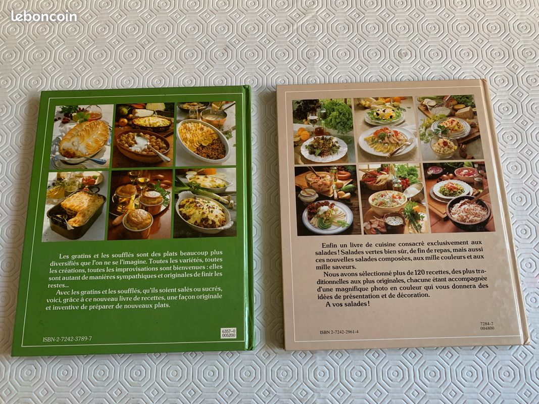 Lot 2 Livres Recette Cuisine (image 2)