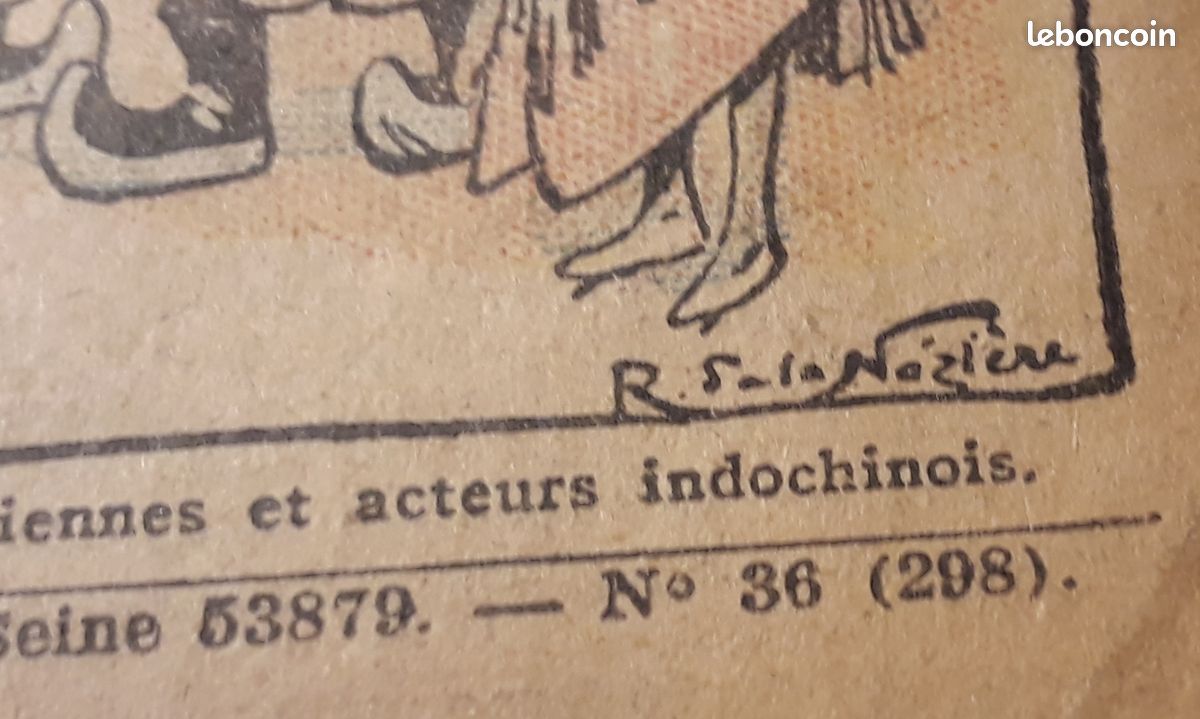 Journal Pierrot 1931 – couverture René de la Nézière – numéro spécial Tour du Monde (image 2)