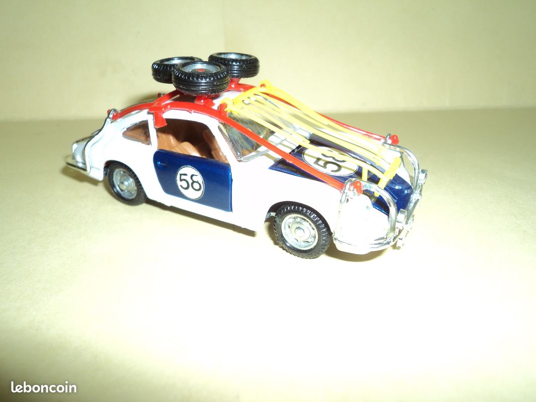 Miniature Mebetoys Porsche 912 Rally – Échelle 1/43 (Années 70)