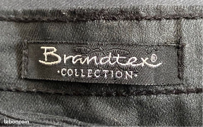 Pantalon noir Brandtex collection Taille : 38 (image 5)