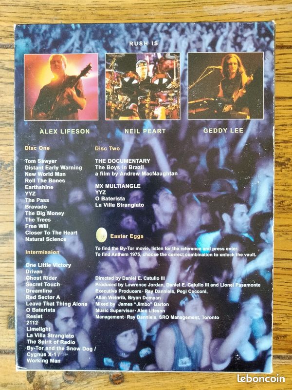 DVD concert groupe Rush (image 5)