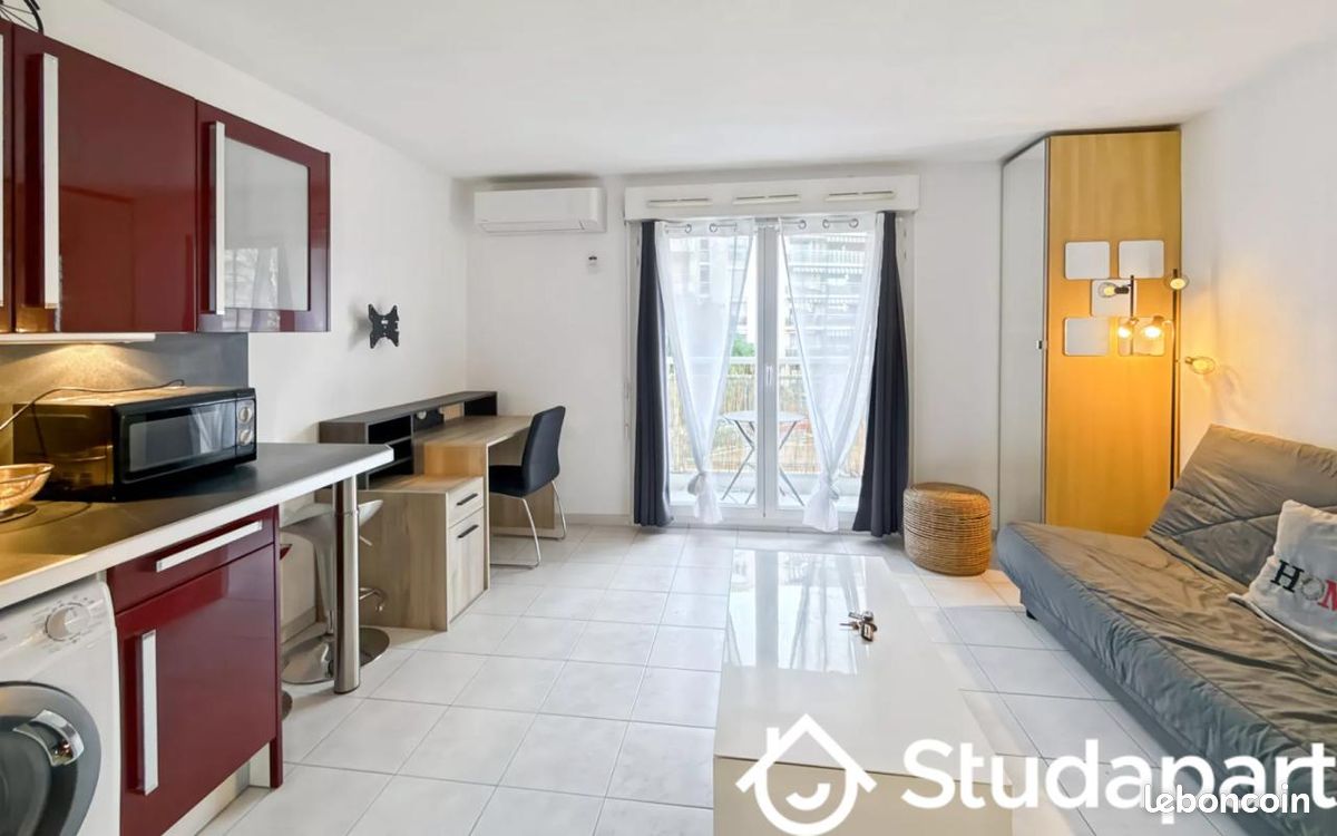 Appartement 1 pièce 24 m² · à Nice · 24 m² · 780 €