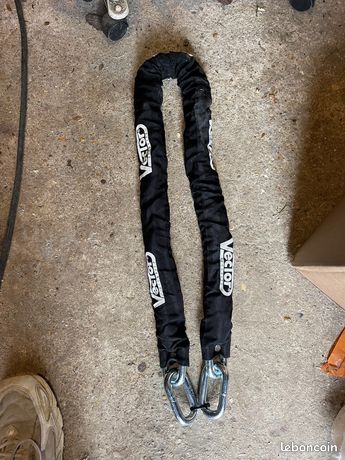 Gaine De Protection Chaîne Antivol Vector – Nylon Résistant – Ø14 Mm × 150 Cm – Avec Logo L