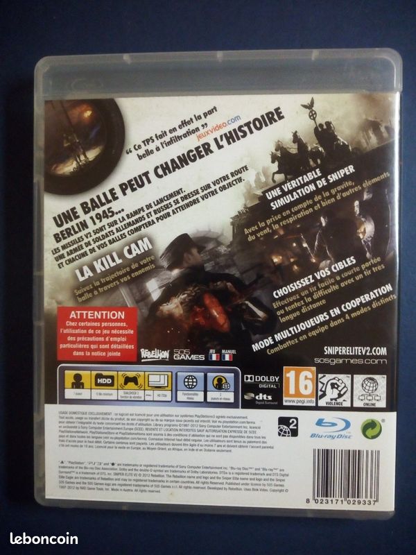 Jeux vidéo PS3 (image 2)