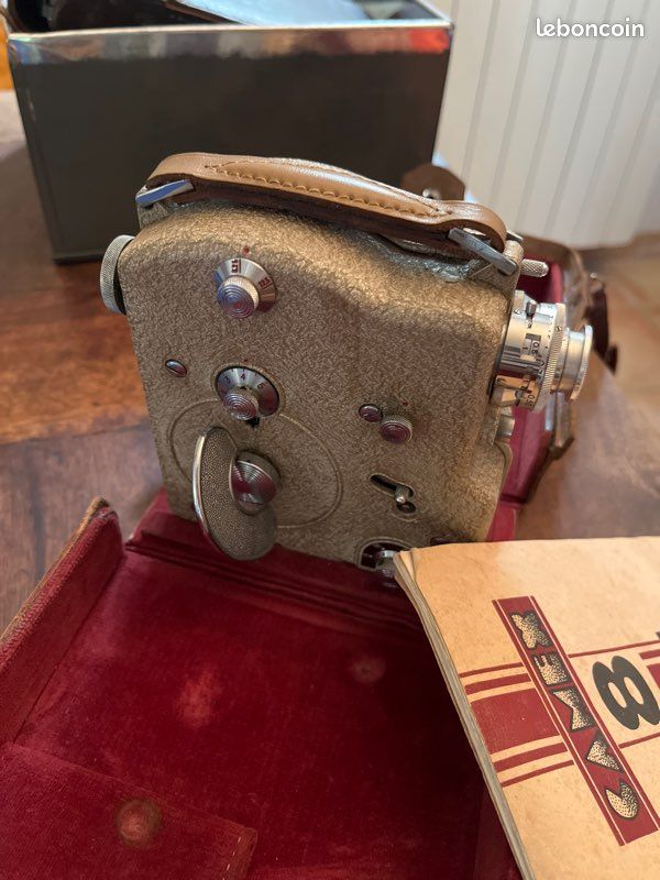 Ancienne caméra Super 8 Camex Ercsam Made in France vintage