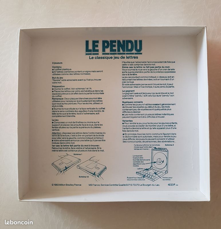 Jeu de société "le pendu" (image 3)