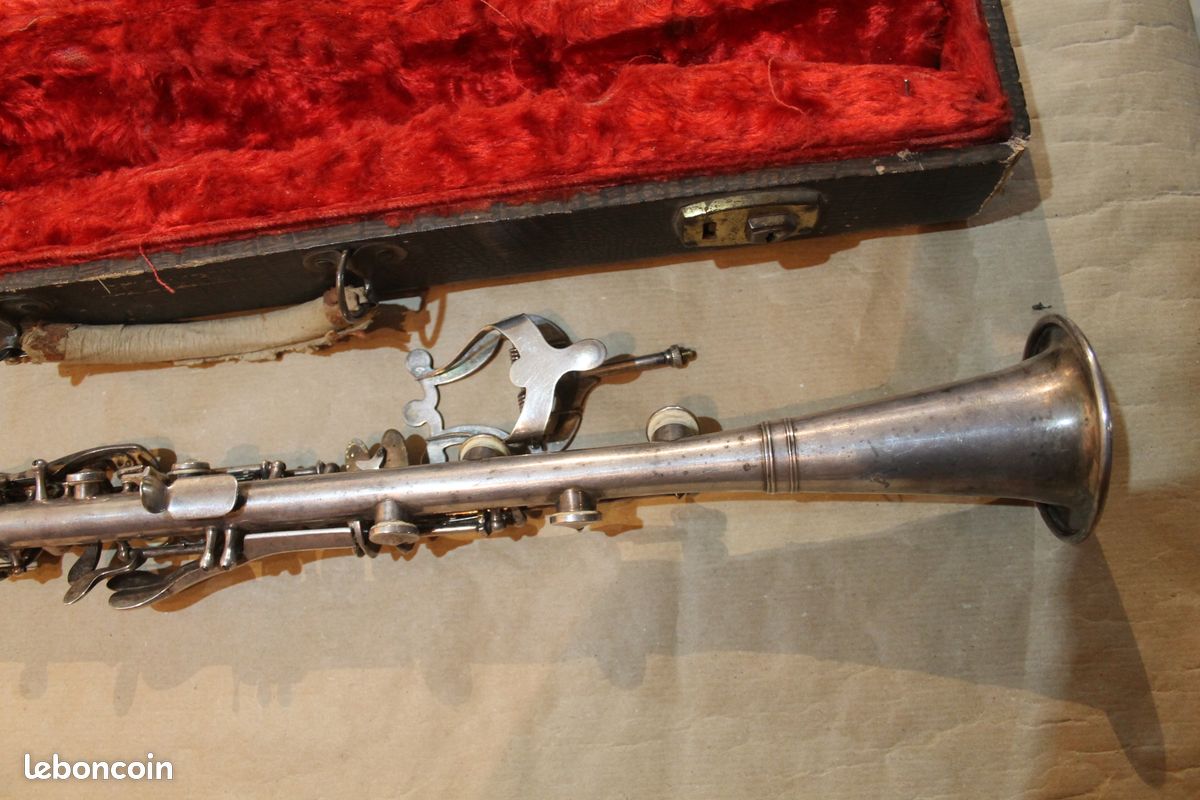 Ancienne clarinette métal made in USA Pitt Américan années 70 (image 18)