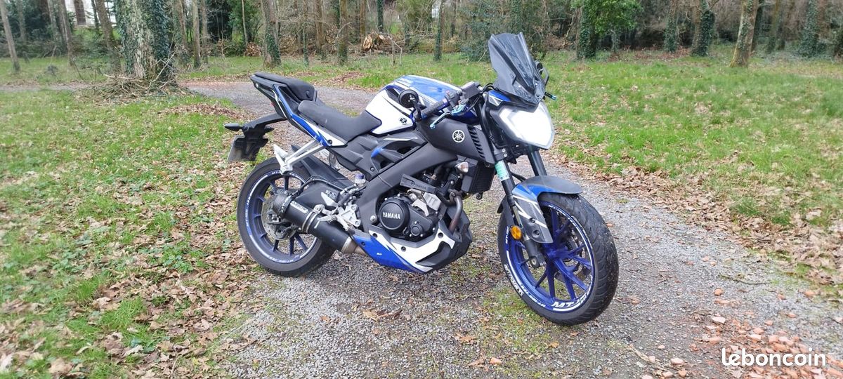 Yamaha MT-125 - Très bon état - Échappement Arrow, Guidon bracelet, Top Block - À saisir (image 2)