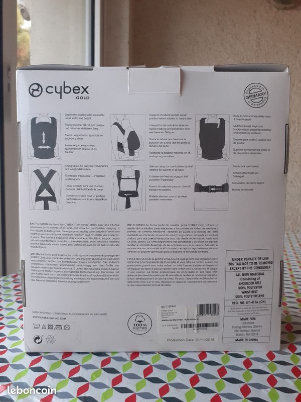 Porte bebe Cybex Gold Maira.tie (image 2)