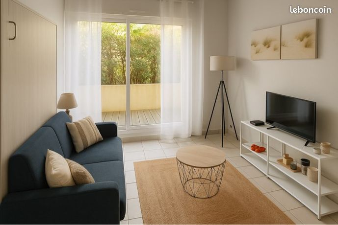 Charmant studio de 23 m² avec terrasse au cœur d’Arcachon