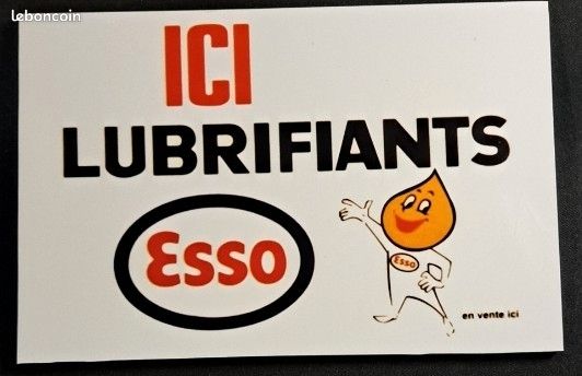 Dossier D'information Publicitaire Esso Lubrifiants (manuel Produit X-1099) Vintage