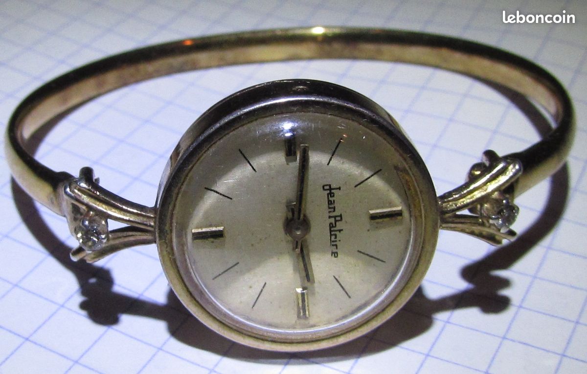 Montre Yema Mécanique - Bracelet Argent 925, Poinçonné, Occasion, Fonctionne Parfaitement