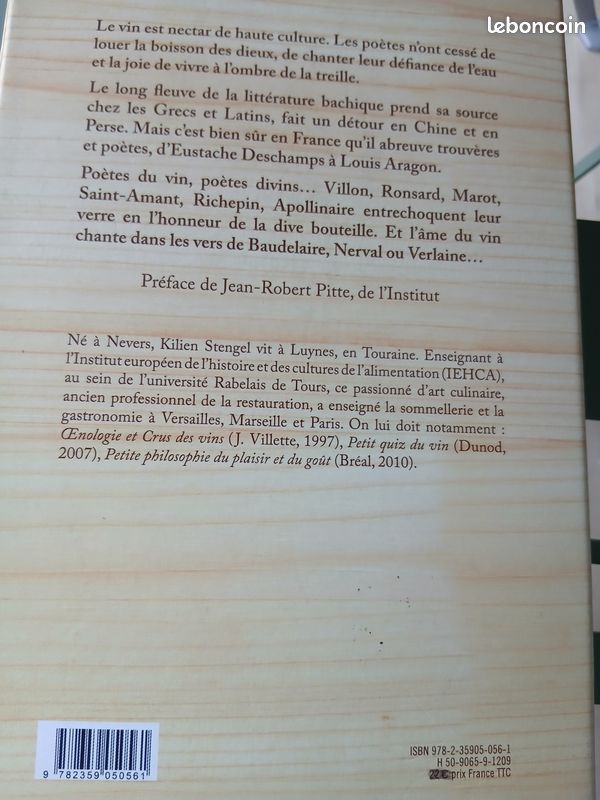 Livre de poemes sur le vin (image 2)