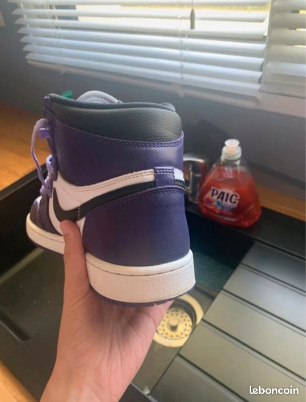Jordan 1 High Retro Court Purple (image 6)