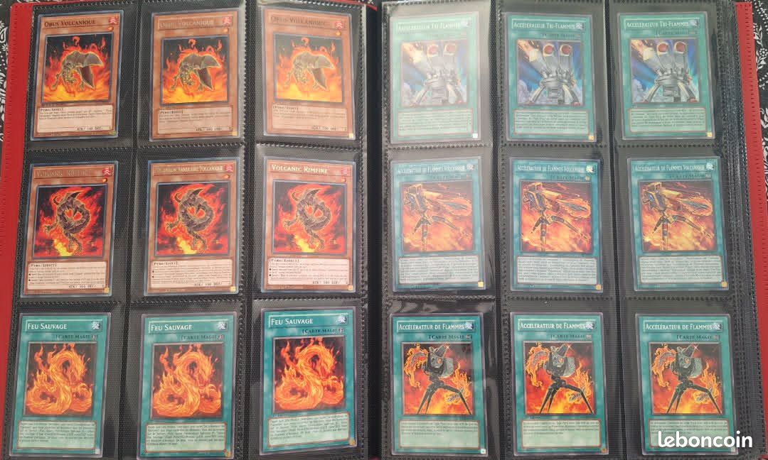 Yu Gi Oh Lot Base Volcanique + Feu + Burn (image 3)