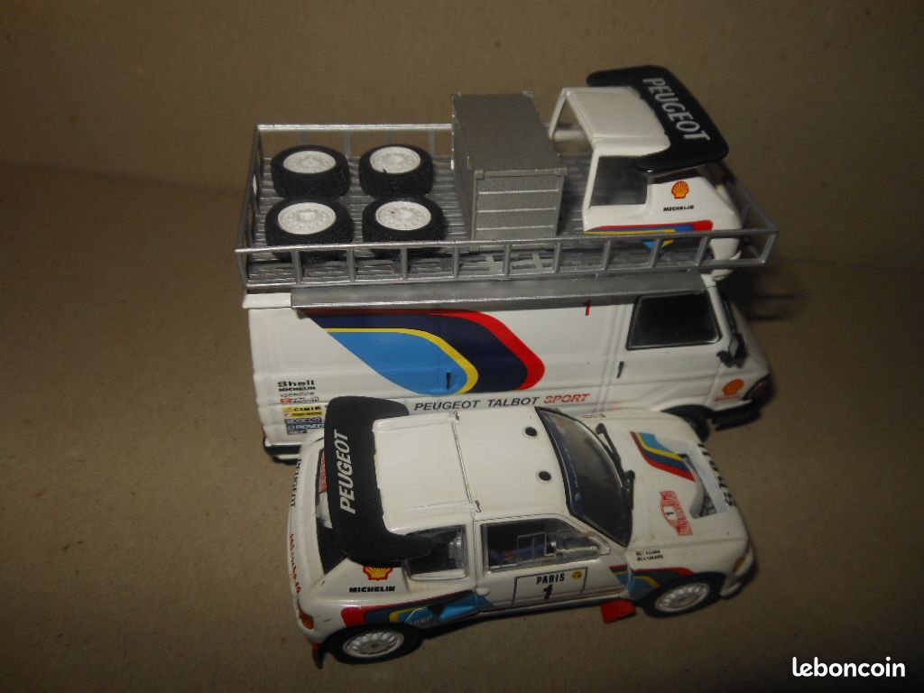 VÉHICULES D'ASSISTANCE 1/43 Citroën C35 - Team Peugeot Talbot Sport