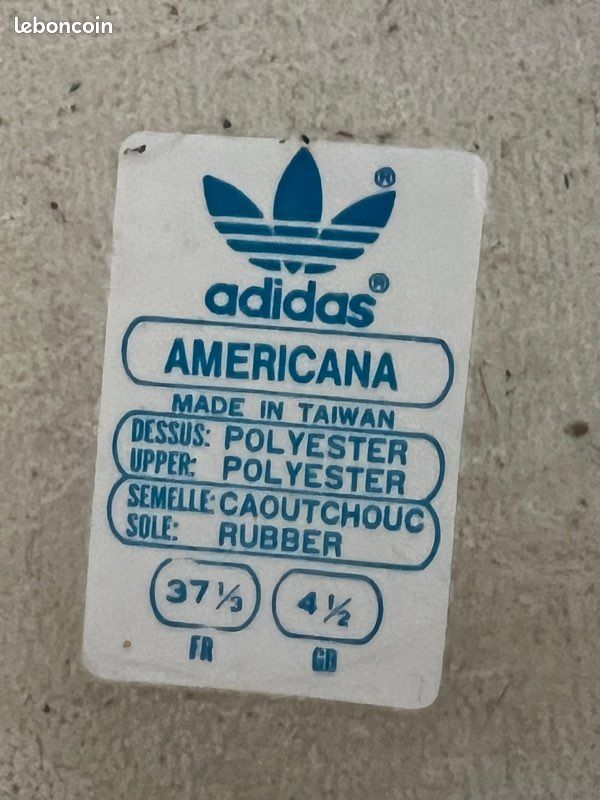 RARE - Adidas Americana Hi - 37 - OG 1978 (image 6)