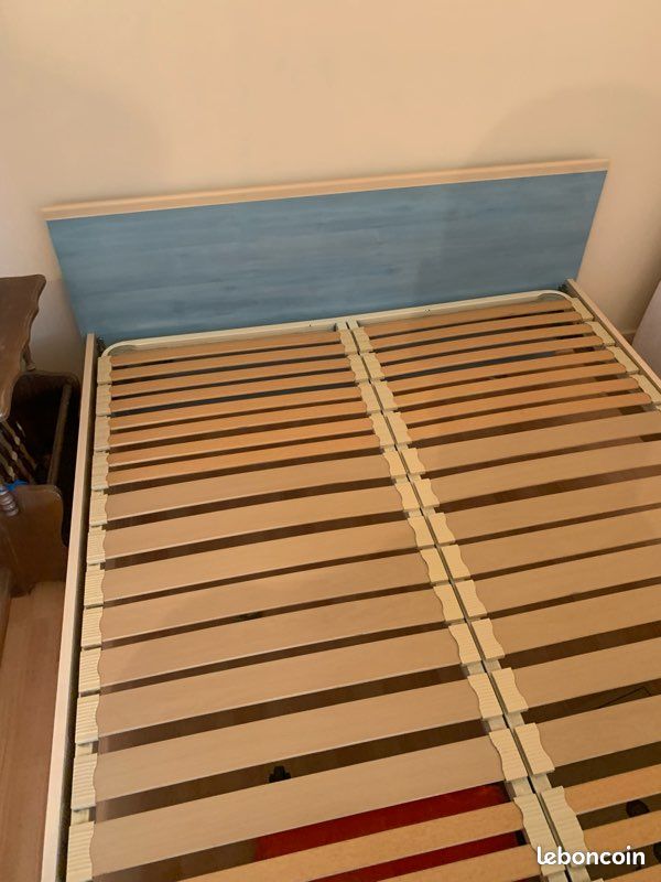Lit 140 sommier - matelas offert (image 2)