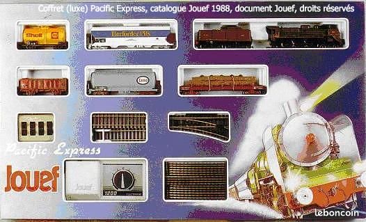 Jouef : coffret « Pacific Express » réf. 7849