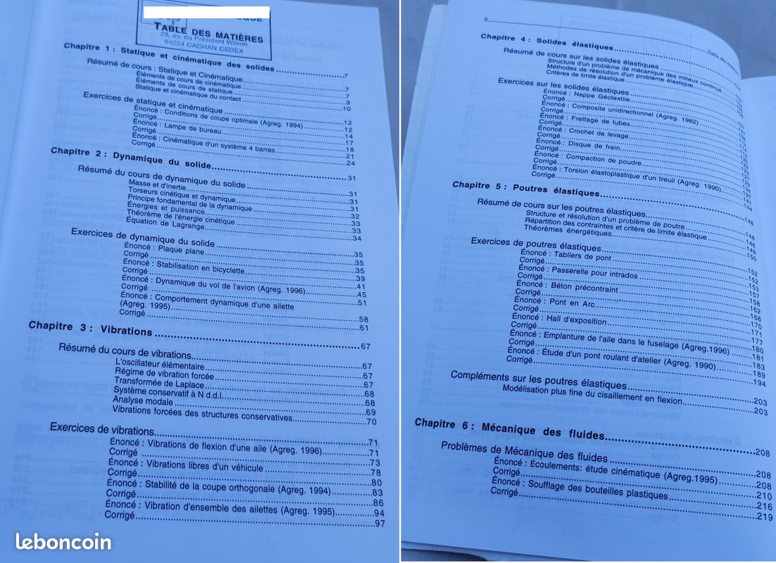 "Mécanique des systèmes et des milieux déformables" (cours et exercices) / Luc CHEVALLIER (image 16)