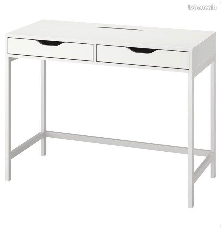 Bureau et commode 3 tiroirs malm (image 1)