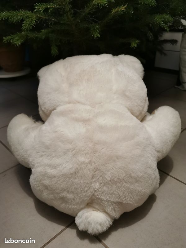 Peluche ours état neuf 75cm. ISON27 (image 5)