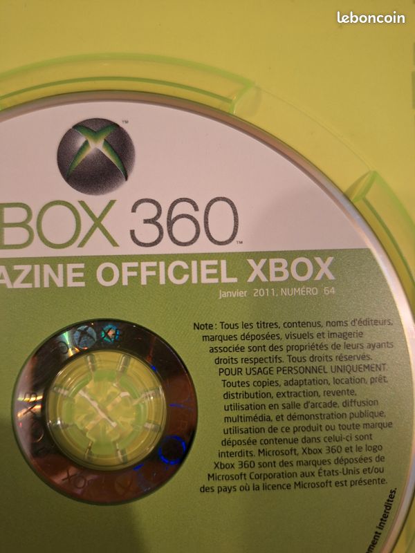 Démo Xbox 360 Septembre 2010 N°60 – Jeux Jouables – PAL – Très Bon état