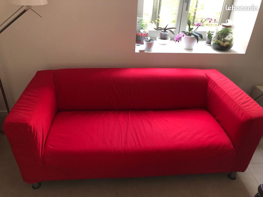 Fauteuils en cuir & canapé tissu super état (image 1)