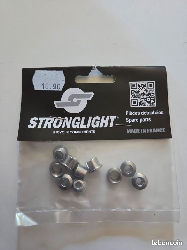 Pédalier Stronglight 390 – 170 Mm – 5 Bras – NOS (Neuf En Stock) – Alu