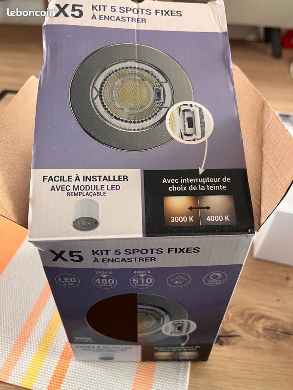 Spot led encastrable (image 1)