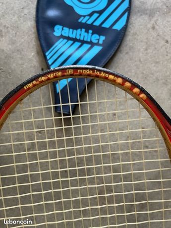 Raquette De Tennis Ancienne – Gauthier Fils Et Cie – Fabrication Française
